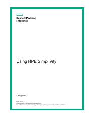 99-Using HPE SimpliVity Lab Guide (1).pdf