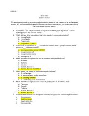 Biol 1030 Exam 1 Review. ANSWERS.docx