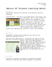 Nature Of Science Learning Notes.docx