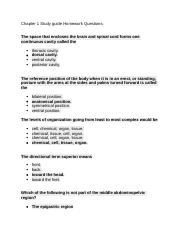 Chapter 1 Study guide Homework Questions.docx