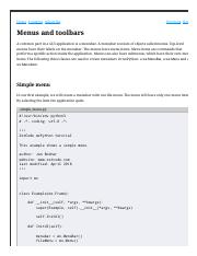 Menus and toolbars in wxPython.pdf