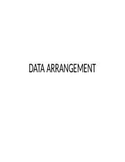 DATA ARRANGEMENT PPT-1.pptx