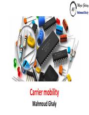 electronics 1 (zag) carrier mobility.pdf