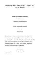 Santos Oliveira_Utilization of Piezoelectric Ceramics in Generators (Final Draft)