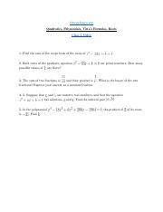 AMC 10_12 Class 1 Homework - Quadratics, Polynomials, Vieta's Formulas, Roots (1).pdf