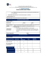 BSBSUS401 Student Assessment Tasks -Updated.docx