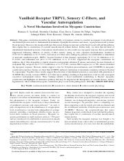 TRPV1, Sensory C-Fibers, and Vascular auto regulation (2).pdf