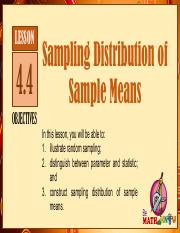 Lesson 4.4 Sampling Distribution of Sample Means.pdf