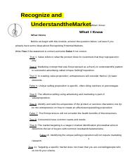 _Entrepreneurship12 _Recognize and Understand a Market COPY (2).docx