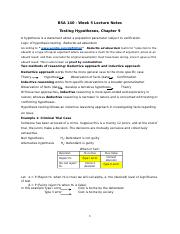 BSA 140-Week 5 Test of Hypothesis-Notes 2022-1.docx