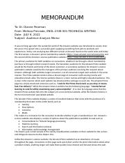 Audience Analysis Memo-2338-501-Technical Writing (1).docx