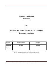 Lab 1 Submission - Microchip MPLAB C18 C Compiler Overview.pdf