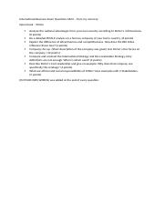International Business Exam Questions SS23.docx
