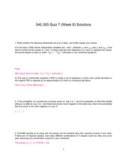 EN.540.305 Quiz 7 solutions