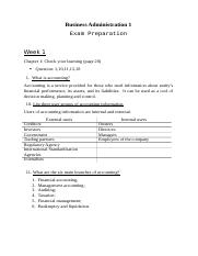 Business Administration 1. Exam Preparation.docx