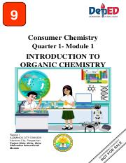 Consumer Chemistry -9-module1 -Intro to organic chemistry.pdf