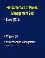 Learning unit 2 (Chapter 16 Scope Management).ppt