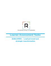 BSBLDR801 Assessment Tasks-1.docx
