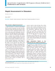 WEEK 6 - Rapid Assessment in Disaster (2013).docx