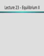 Equilibrium II.ppt