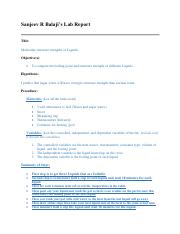 Unit 1 - 1.01 - Foundations of Biology Lab Report  - Sanjeev R Balaji.pdf