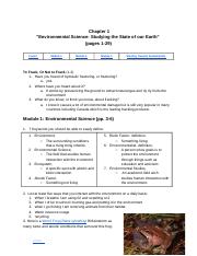 Corowe APES chapter 1study guide.docx