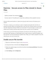 Exercise - Secure access to files stored in Azure Files - Learn _ Microsoft Docs.pdf