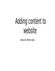 4. Add content to website.pptx