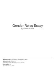 gender roles essay rear window