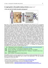 A. Prokop - A rough guide to Drosophila mating schemes_v1.2