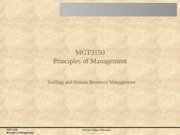 Notes - Topic 7 + Staffing+and+Human+Resource+Management