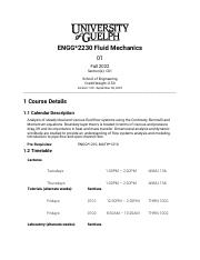 ENGG2230 Fluid Mechanics Course Outline__Fall 2022.pdf