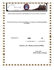 The Role of Private Commercial Banks on Corporate Social Responsibility in Ethiopia.docx