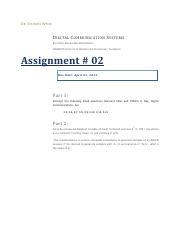 Assignment2_DCS_SP13
