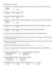 Word Module 2 Study Guide.docx