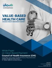 Value based healthcare DAMAN.pdf