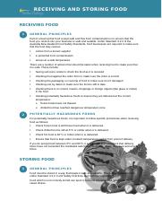 Fact Sheet 6 - Receiving and storing food Student.docx