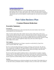 Hair Salon Business Plan.doc