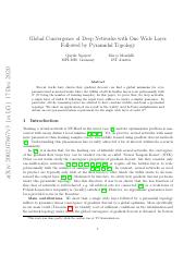Global Convergence of Deep Networks with One Wide Layer Followed by Pyramidal Topology.pdf