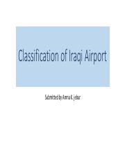 Classification of Iraqi Airport.pdf