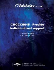 CHCCCS015 Provide  Individualized support - Copy.pdf