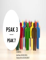 Pelaporan Keuangan - PSAK 3 & PSAK 7.pptx