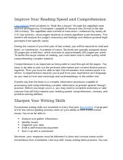 Improve Your Reading Speed and Comprehension.docx