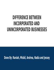 DIFFERENCE_BETWEEN_INCORPORATED_AND__UNINCORPORATED_BUSINESSES