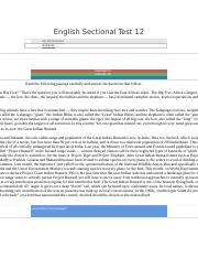 English Sectional Test 12.docx