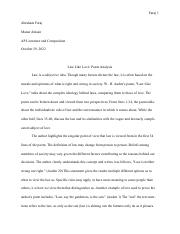 PDF Law Like Love Poem Analysis.pdf