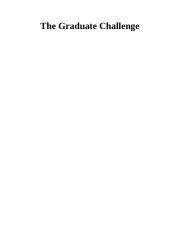 The Graduate Challenge.edited.docx