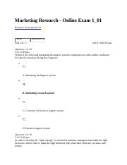 Marketing Research Online Exam 1_01.docx