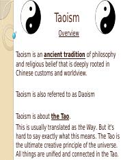 difference between taoism and daoism