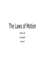 Physics 210 Lecture 5 The Laws of Motion (2).pptx